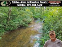 96.84 Acres Unrestricted With Usfs : Murphy : Cherokee County : North Carolina