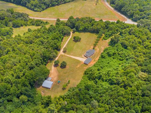 Beautiful Home on 101 Acres : Eastanollee : Franklin County : Georgia