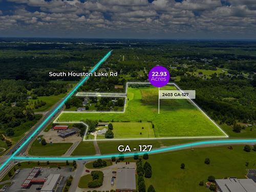 Prime Development Ready Commercial : Perry : Houston County : Georgia