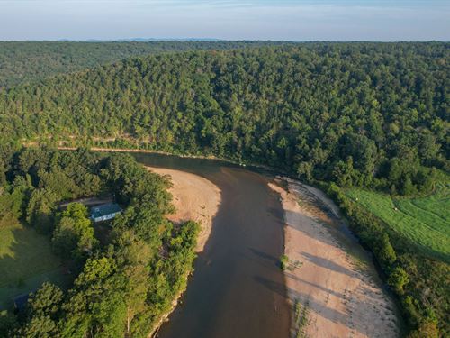 River Overlook : Tecumseh : Ozark County : Missouri