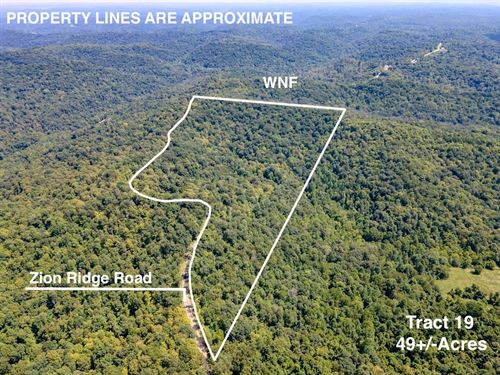 Zion Ridge Rd Tract 19, 49 Acres : Marietta : Washington County : Ohio