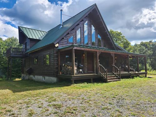 Tug Hill Log Lodge : Montague : Lewis County : New York