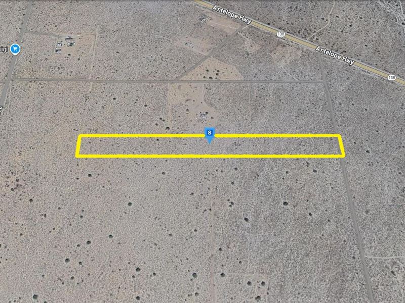 Own Spacious Acres, $2,016.12 Down : Llano : Los Angeles County : California