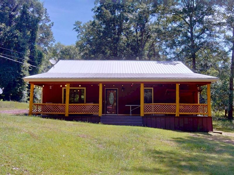 94.94 Acres with A Farmhouse in Cre : Luverne : Crenshaw County : Alabama