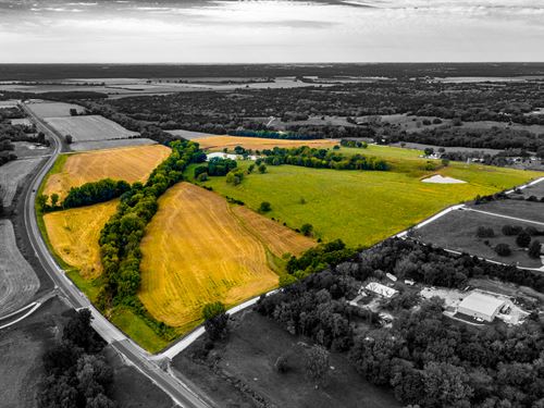 Kansas Land Absolute Auction : Perry : Jefferson County : Kansas