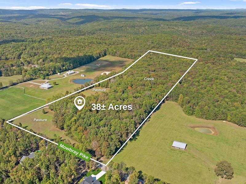 Single Level Home on 38 Acres : Soddy-Daisy : Hamilton County : Tennessee