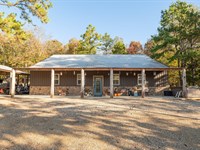 Rustic 4-Bed Home on 21 AC : Zalma : Bollinger County : Missouri