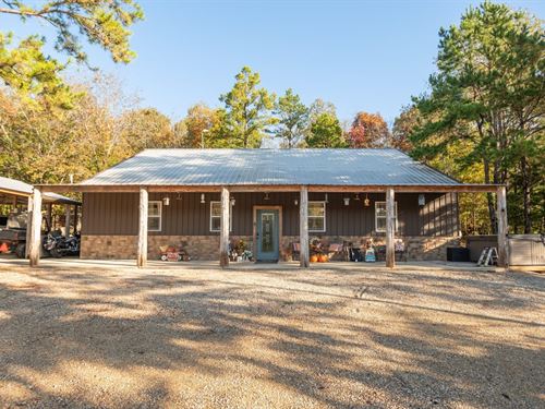 Rustic 4-Bed Home on 21 AC : Zalma : Bollinger County : Missouri