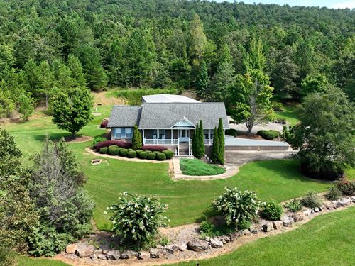 Private Home, Large Shop, 3 Ponds : Ashville : Saint Clair County : Alabama