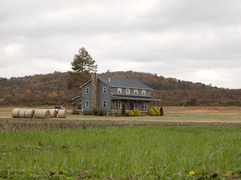 A Home on 35 Acres in Cherokee Coun : Gaylesville : Cherokee County : Alabama