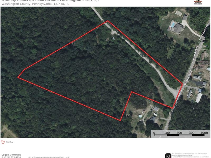Sandy Plains Rd, Clarksville : Clarksville : Washington County : Pennsylvania