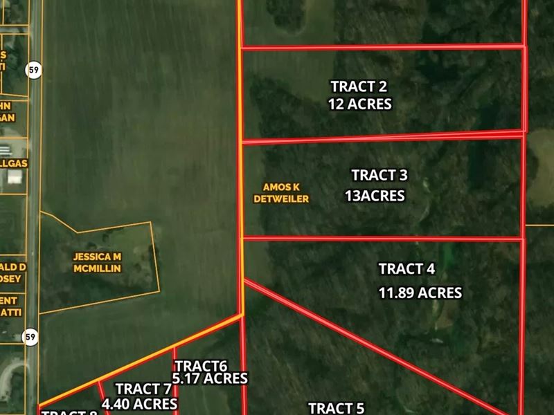 Tract 3 CR 1200 N Brazil : Brazil : Clay County : Indiana