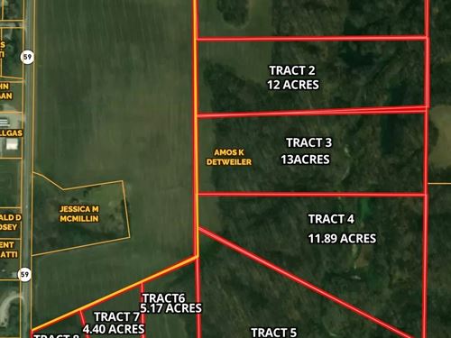 Tract 3 CR 1200 N Brazil : Brazil : Clay County : Indiana