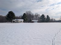 90 Acres Total of Prime Mixed Habit : Manton : Missaukee County : Michigan