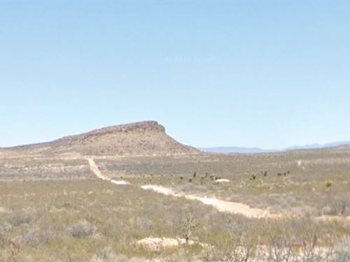 Prime Investment 100 Acres in Texas : Sierra Blanca : Hudspeth County : Texas
