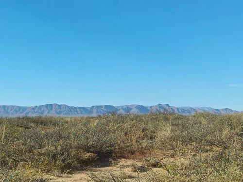 No Zoning Lot 15 Mins From Van Horn : Texas City : Culberson County : Texas