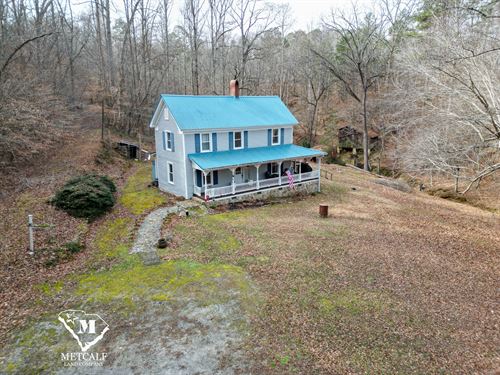 Historic Home on 27+ Wooded Acres : Spartanburg : South Carolina