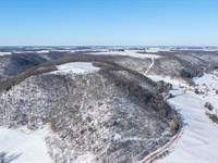 173 Acres Buffalo County, WI : Cochrane : Buffalo County : Wisconsin