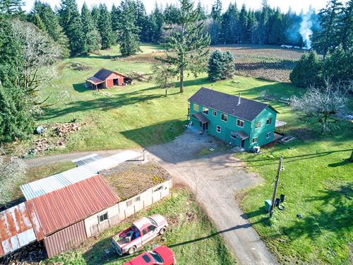 Private Efu Land with 2 Creeks : Estacada : Clackamas County : Oregon