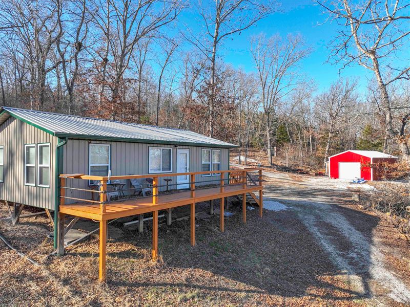 Recreational Acreage with Cabin : Norwood : Douglas County : Missouri