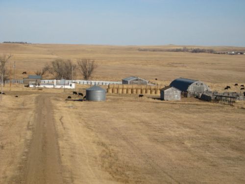 Brasseur Ranch Headquarters : Bison : Perkins County : South Dakota