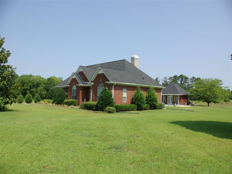 Level 13.8 Acres with Home & Pool : Odenville : Jefferson County : Alabama