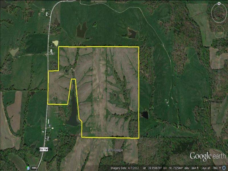 162.9 Acres with Income & Hunting : Ewing : Lewis County : Missouri