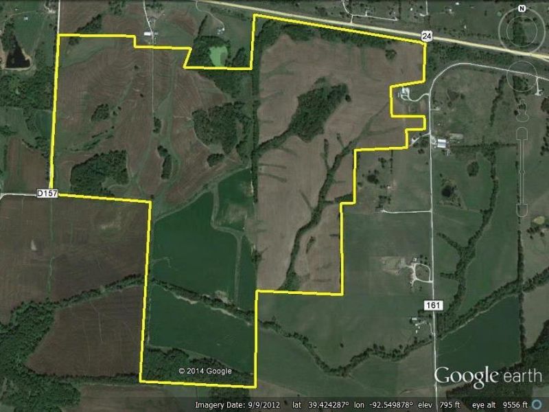 417 Acres Hwy 24 Randolph County : Huntsville : Randolph County : Missouri