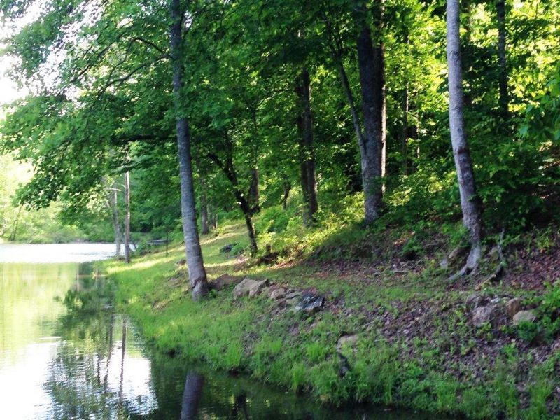 Deer Haven Lake : Carlton : Madison County : Georgia