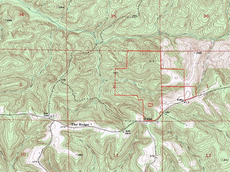 Ridge Road : Peterman : Monroe County : Alabama