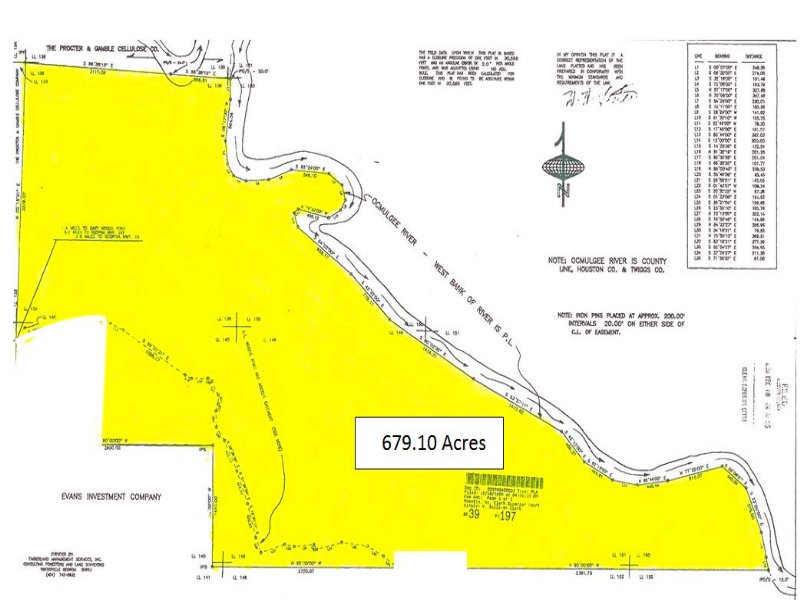 Pristine 679.10 Acre Timber Tract : Perry : Houston County : Georgia
