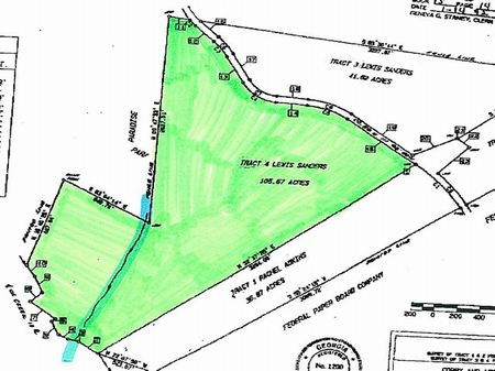 Hunters Paradise with 2 Bold Creeks : Stephens : Oglethorpe County : Georgia